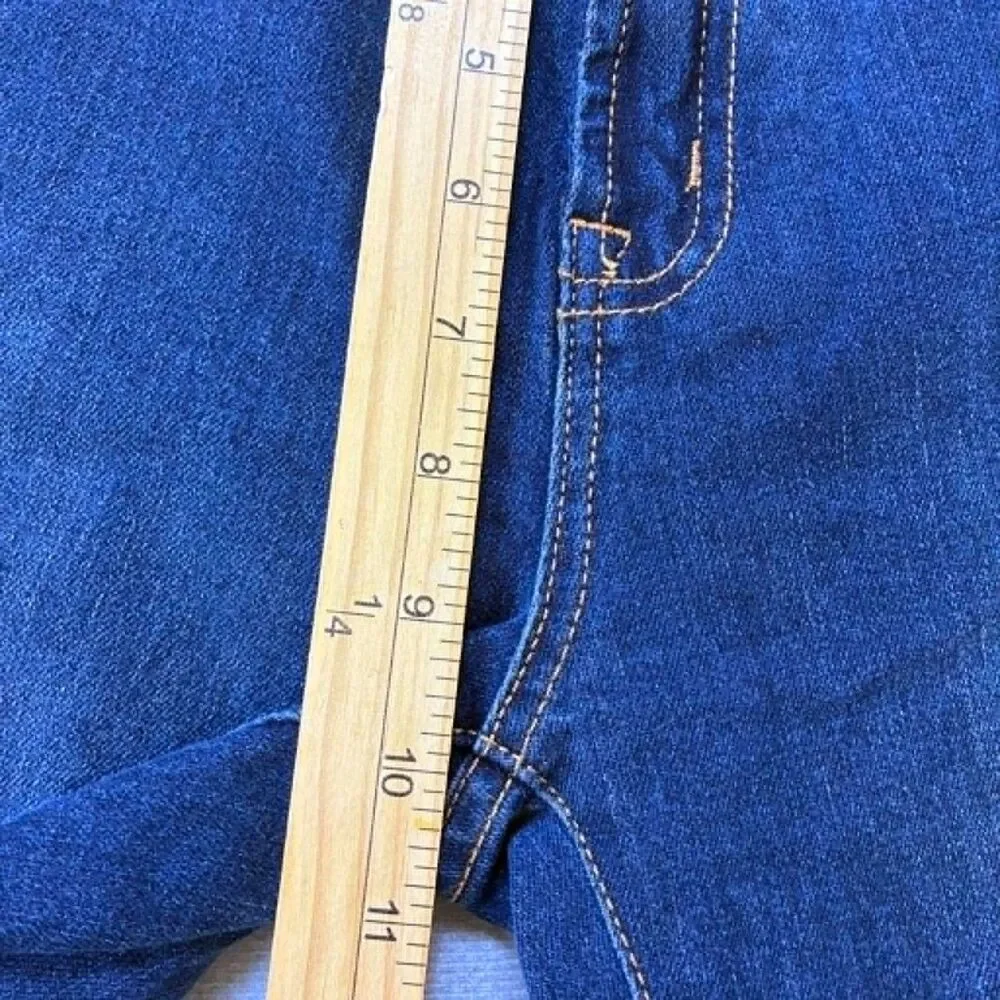 GAP Denim Womens Bootcut Jeans Size 6 28R Medium Wash Stretch Blue